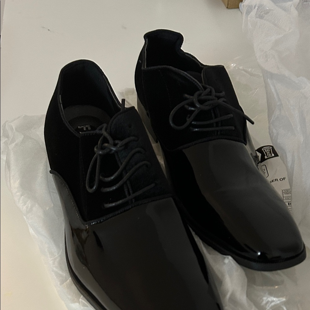 Fashion Forms Glossy Black Men's Loafers